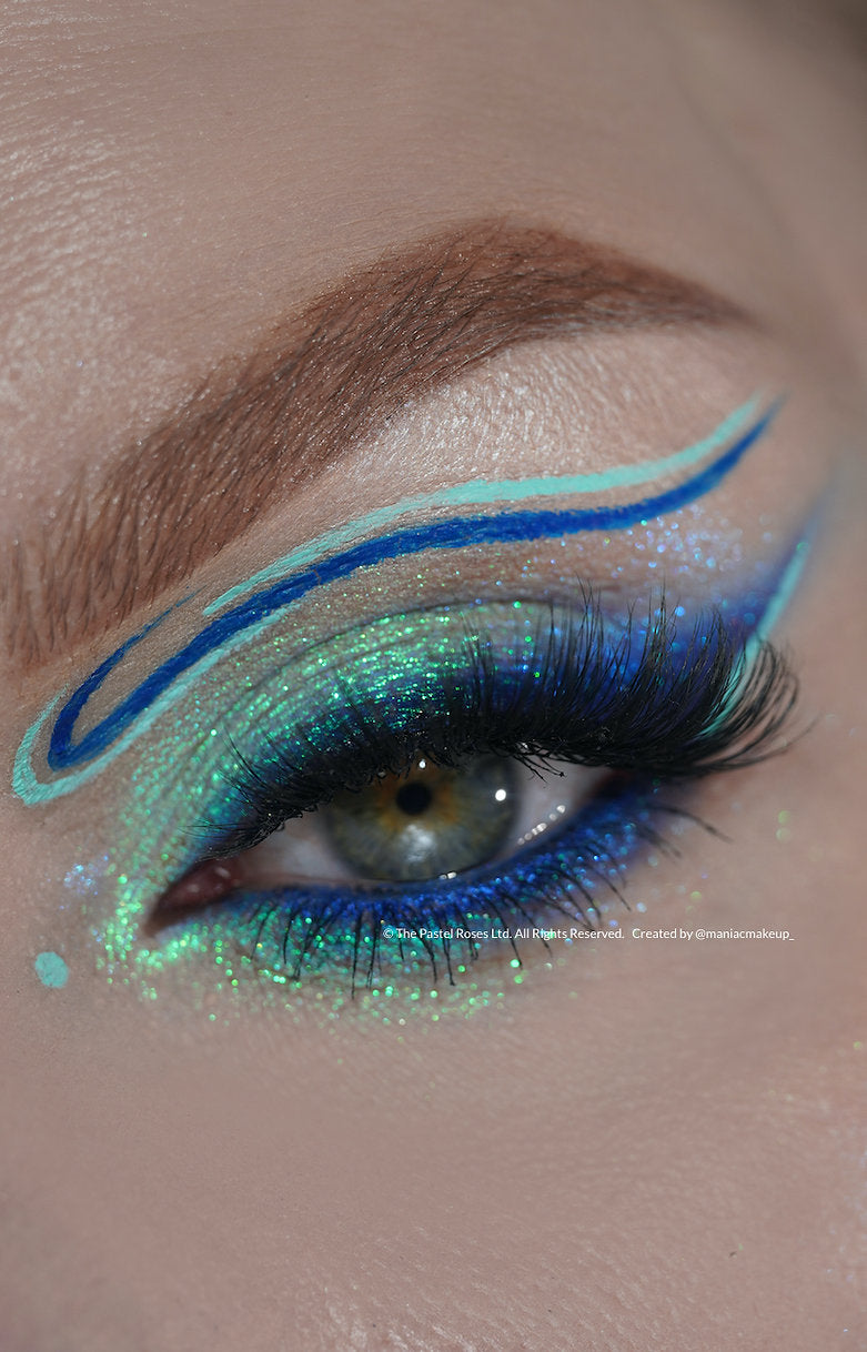 Lush Lime - Prasowany cień do powiek Multi-Chrome