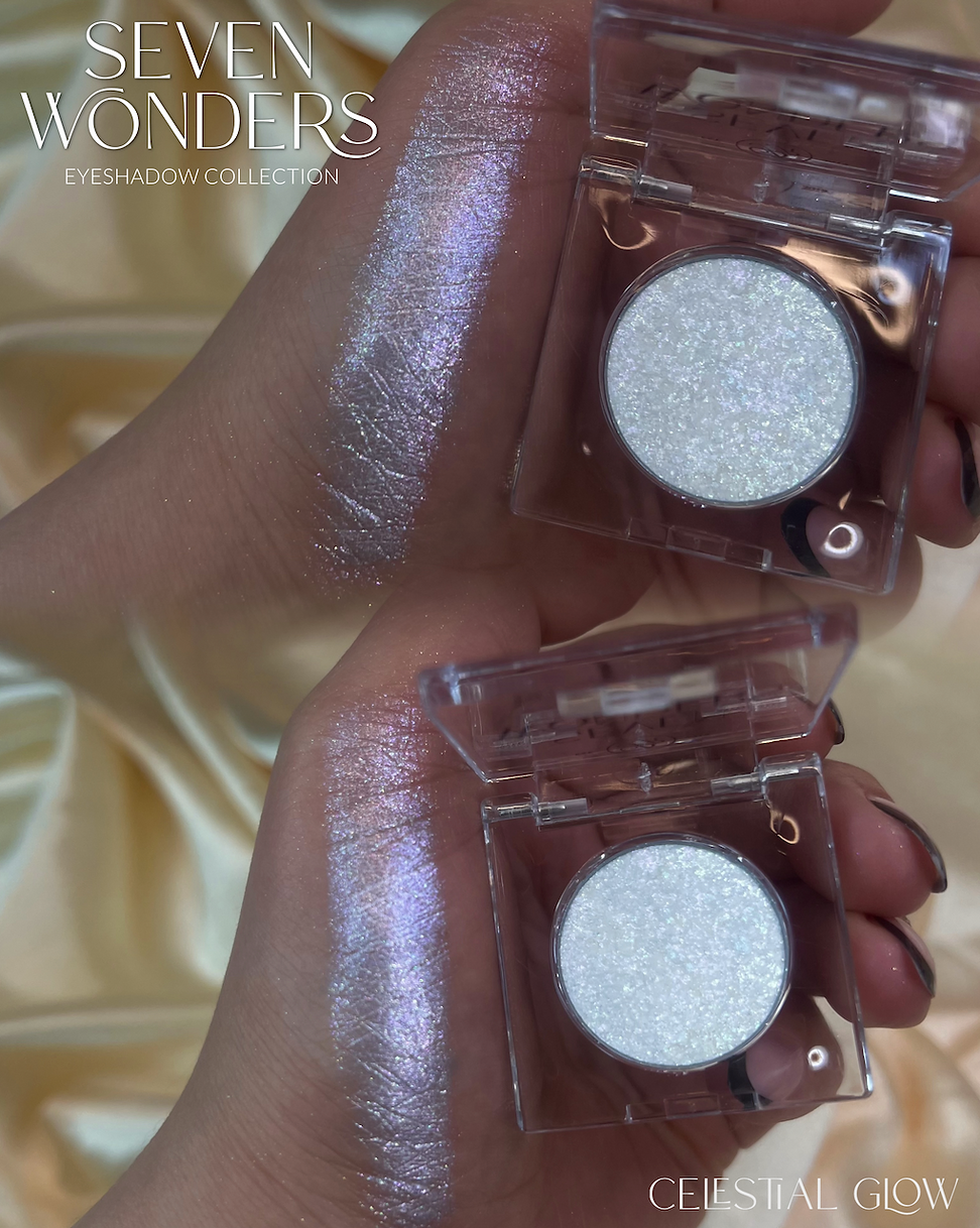 Celestial Glow - Prasowany cień do powiek Seven Wonders