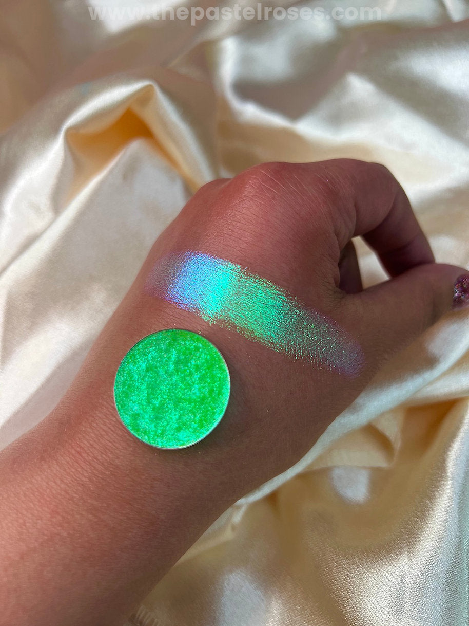 Lush Lime - Prasowany cień do powiek Multi-Chrome
