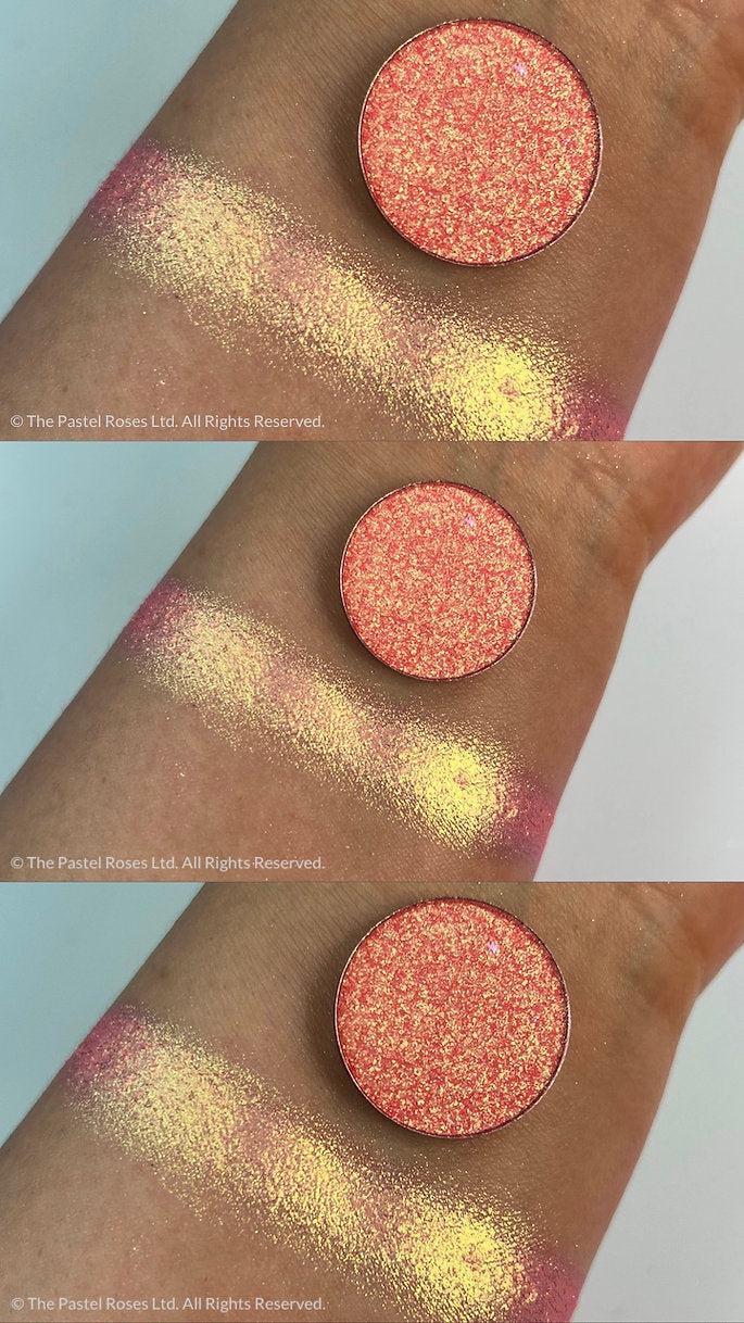 Peachy Glow - Prasowany cień do powiek Duo-Chrome