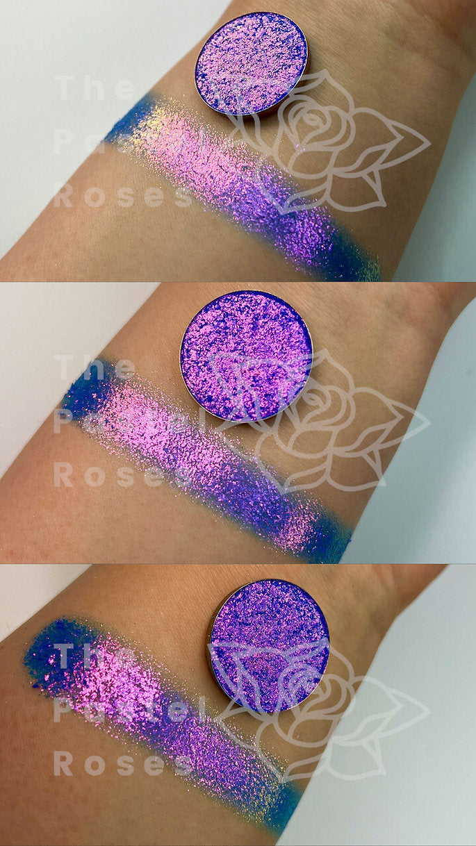 Purple Magic - Prasowany cień do powiek Multi-Chrome