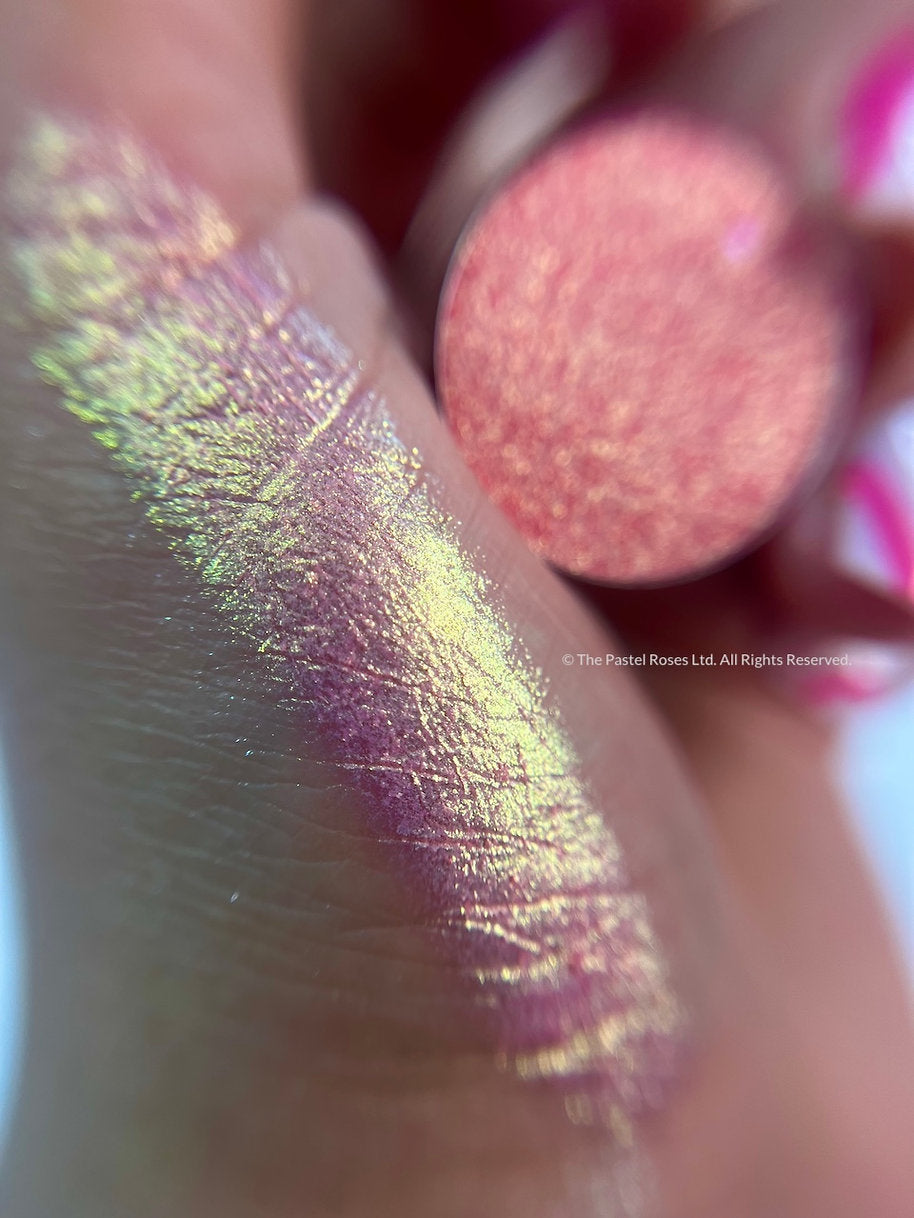 Peachy Glow - Prasowany cień do powiek Duo-Chrome