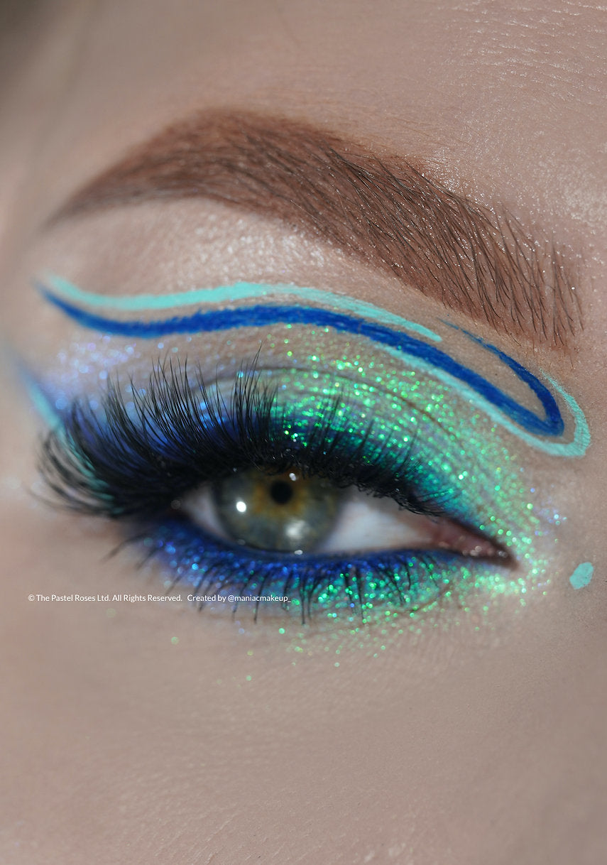 Lush Lime - Prasowany cień do powiek Multi-Chrome