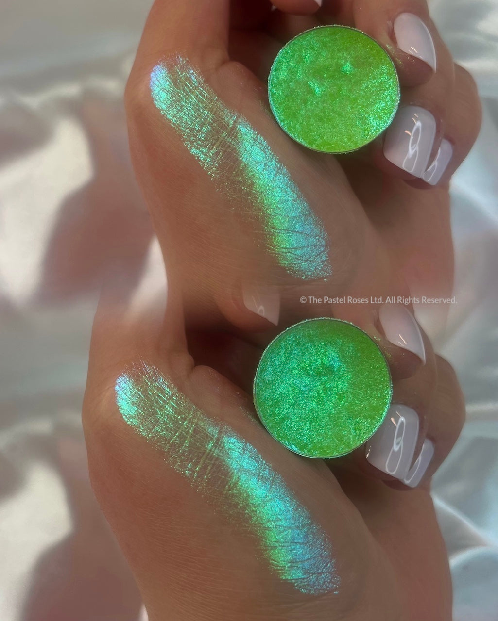 Lush Lime - Prasowany cień do powiek Multi-Chrome
